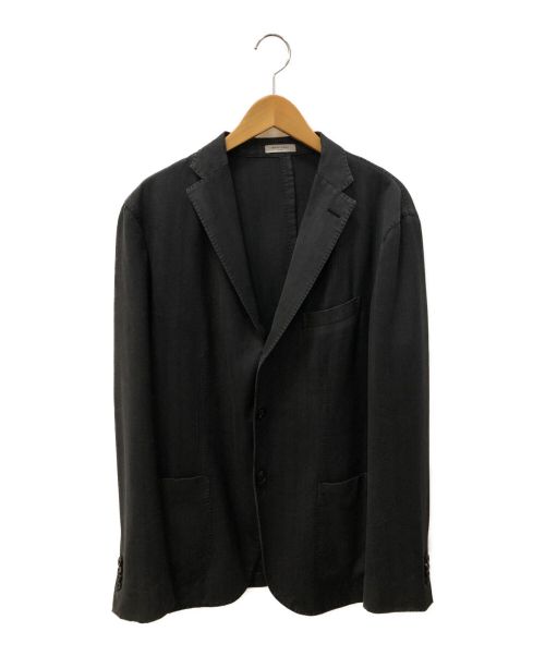 BOGLIOLI（ボリオリ）BOGLIOLI (ボリオリ) テーラードジャケット ブラック サイズ:52の古着・服飾アイテム