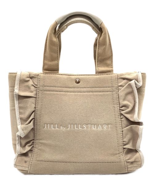 JILL STUART（ジルスチュアート）JILL STUART (ジルスチュアート) キャンバストートバッグ ベージュの古着・服飾アイテム