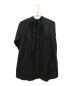 COMME des GARCONS COMME des GARCONS (コムデギャルソン コムデギャルソン) バックボタンスタンドカラーシャツドレス ブラック サイズ:M：12000円