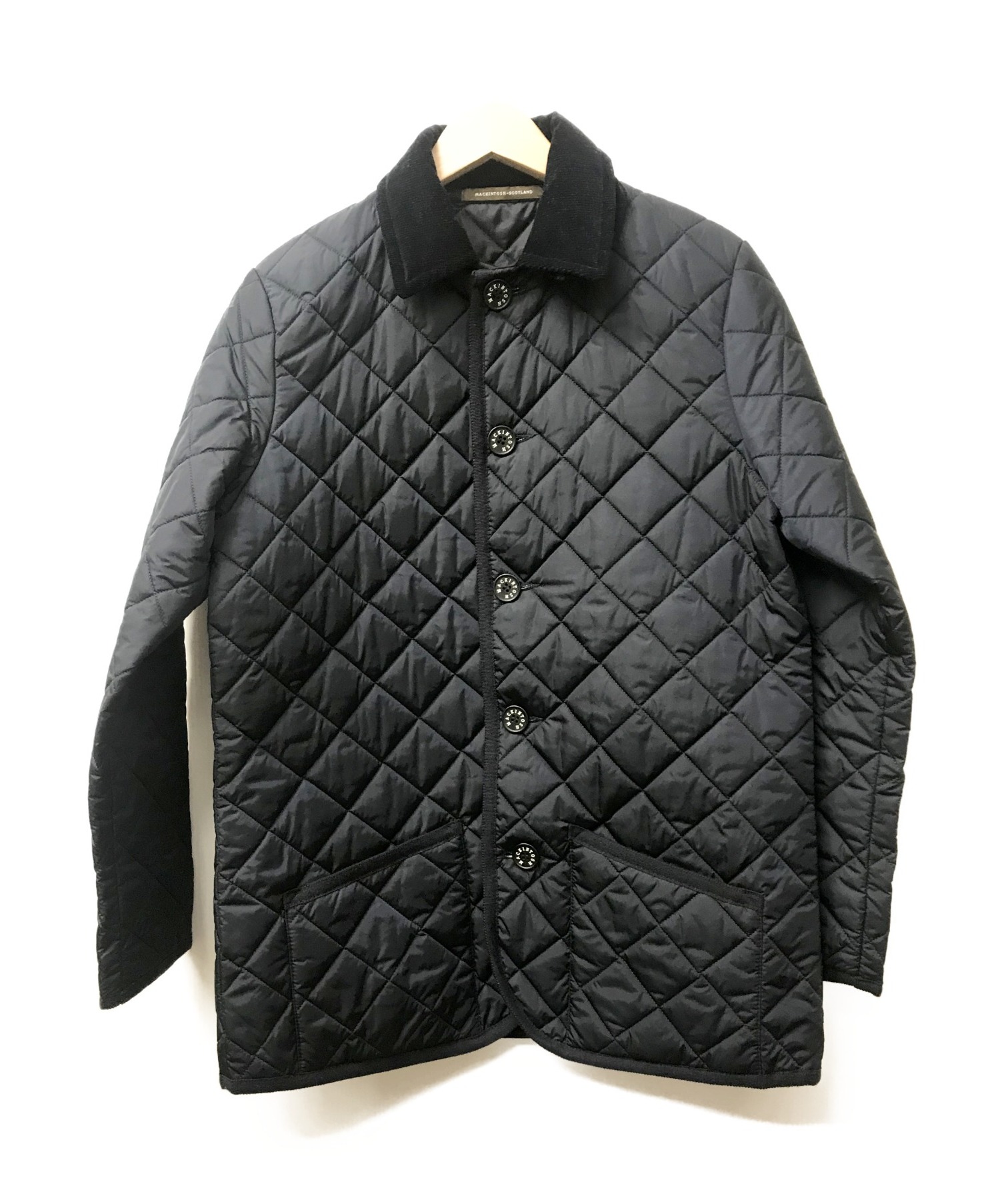 中古 古着通販 Mackintosh マッキントッシュ キルティングコート ネイビー サイズ 40 ブランド 古着通販 トレファク公式 Trefac Fashion
