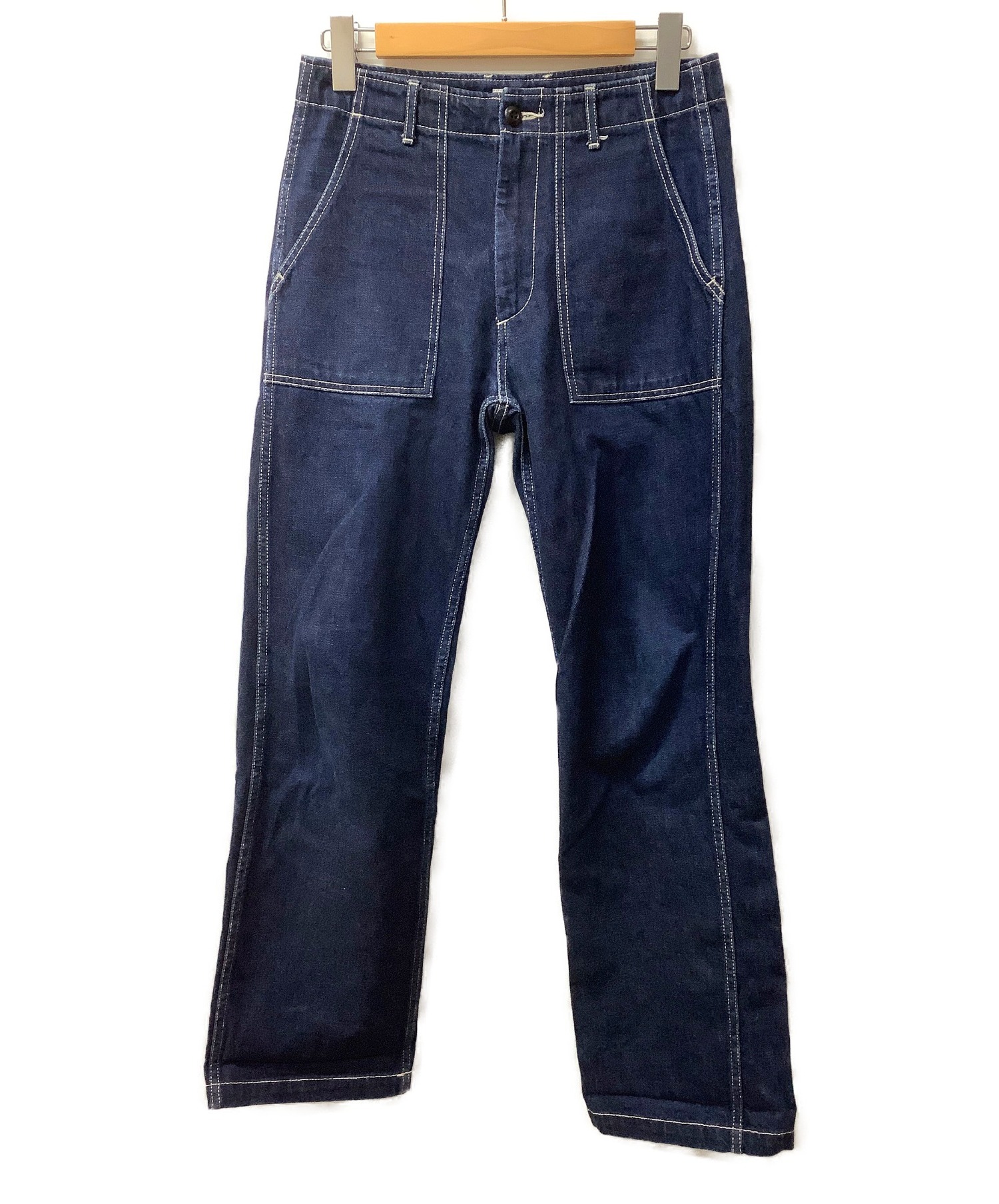 中古 古着通販 Japan Blue Jeans ジャパンブルージーンズ デニムベイカーパンツ インディゴ サイズ 28 ブランド 古着通販 トレファク公式 Trefac Fashion