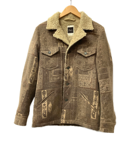 IROQUOIS（イロコイ）IROQUOIS (イロコイ) ジャケット ベージュ サイズ:1 冬物の古着・服飾アイテム