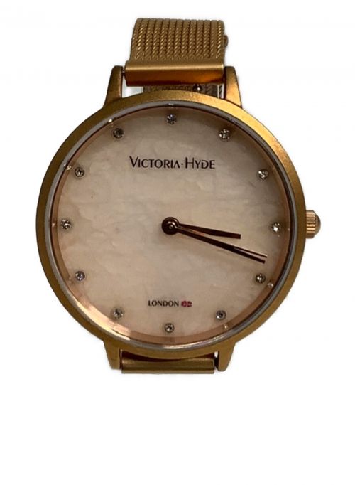 VICTORIA HYDE（ヴィクトリア ハイド ロンドン）VICTORIA HYDE (ヴィクトリア ハイド ロンドン) 腕時計 ピンクの古着・服飾アイテム