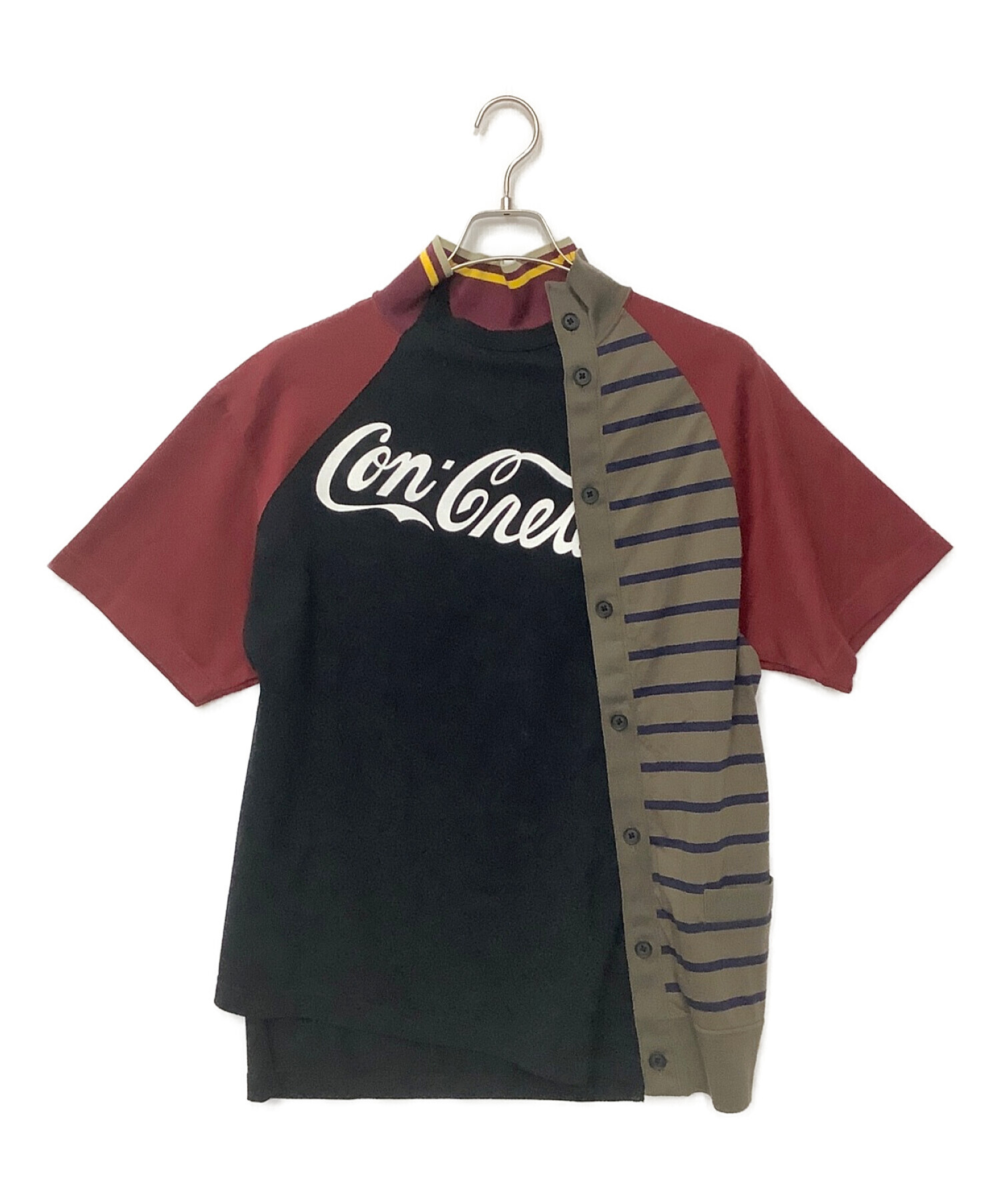 中古 古着通販 Kolor カラー ハード天竺 S S Tee メンズ ブラック カーキ レッド サイズ 1 ブランド 古着通販 トレファク公式 Trefac Fashion