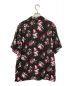 ALOHA RUG (アロハラグ) 総柄レーヨンシャツ ブラウン サイズ:XL：5000円