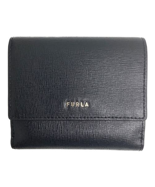 FURLA（フルラ）FURLA (フルラ) 3つ折り財布 ブラックの古着・服飾アイテム