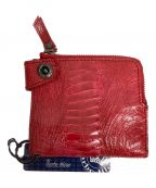 Barbe-Bleueバルブ・ブルー）の古着「2つ折り財布」｜レッド