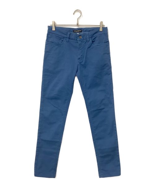 DOLCE & GABBANA（ドルチェ＆ガッバーナ）DOLCE & GABBANA (ドルチェ＆ガッバーナ) パンツ ブルー サイズ:46の古着・服飾アイテム