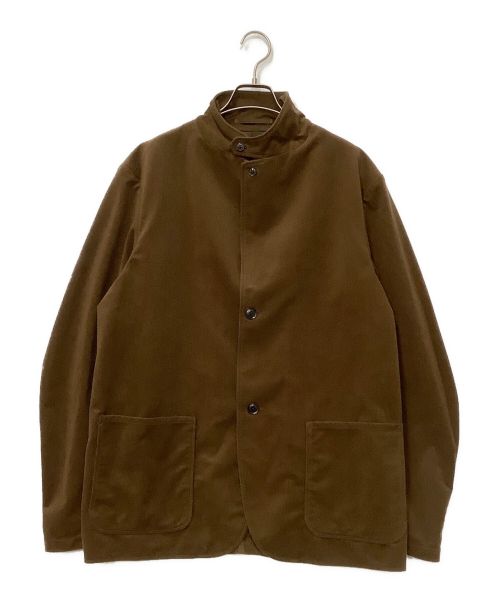 nanamica（ナナミカ）nanamica (ナナミカ) スタンドカラージャケット ブラウン サイズ:Lの古着・服飾アイテム