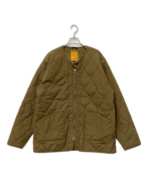 GRIP SWANY（グリップスワニー）GRIP SWANY (グリップスワニー) キルティングジャケット ブラウン サイズ:XLの古着・服飾アイテム