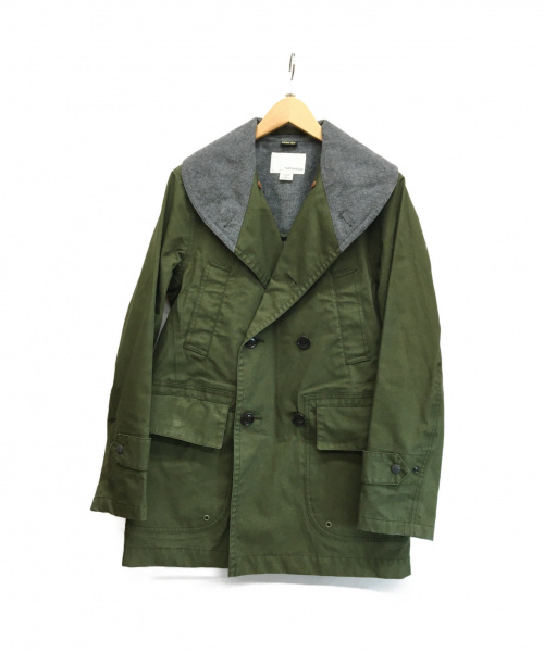 nanamica（ナナミカ）nanamica (ナナミカ) フィールドジャケット グリーン サイズ:XS 秋冬物 GORE-TEXの古着・服飾アイテム