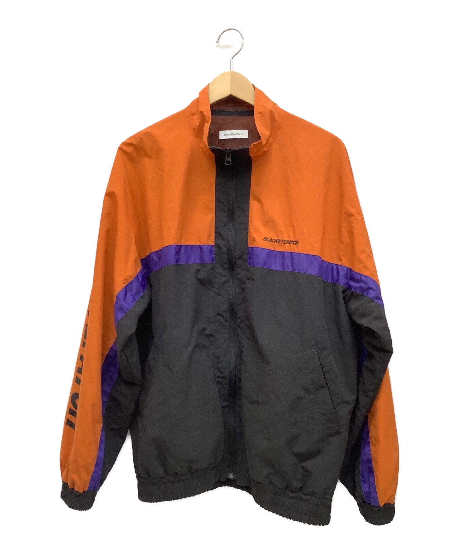 BlackEyePatch (ブラックアイパッチ) トラックジャケット オレンジ×ブラック サイズ:L
