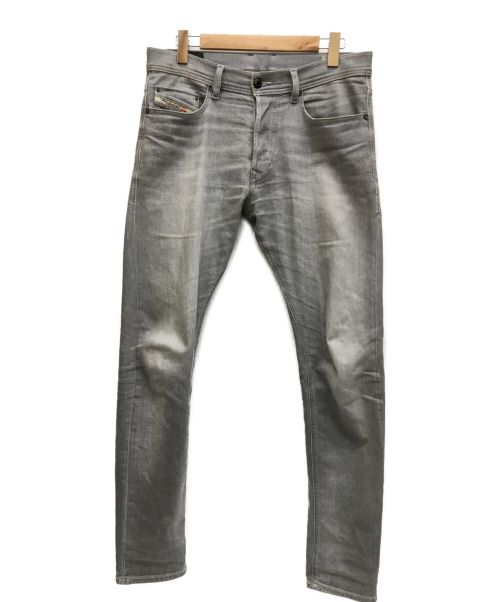 DIESEL（ディーゼル）DIESEL (ディーゼル) デニムパンツ グレー サイズ:W30/L32の古着・服飾アイテム
