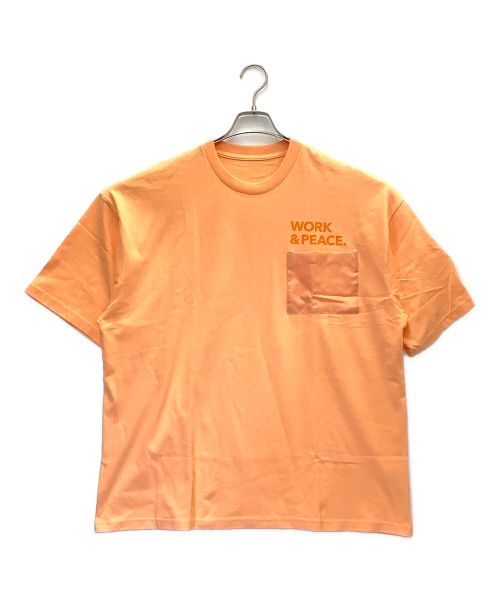 BEAMS（ビームス）BEAMS (ビームス) ワンポケット半袖Tシャツ オレンジ サイズ:不明の古着・服飾アイテム