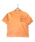 BEAMS（ビームス）の古着「ワンポケット半袖Tシャツ」｜オレンジ