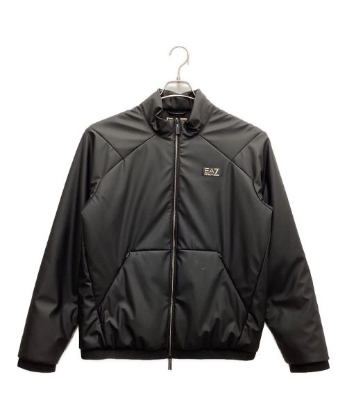 EA7（イーエーセブン）EA7 (イーエーセブン) 中綿ジャケット ブラック サイズ:Lの古着・服飾アイテム
