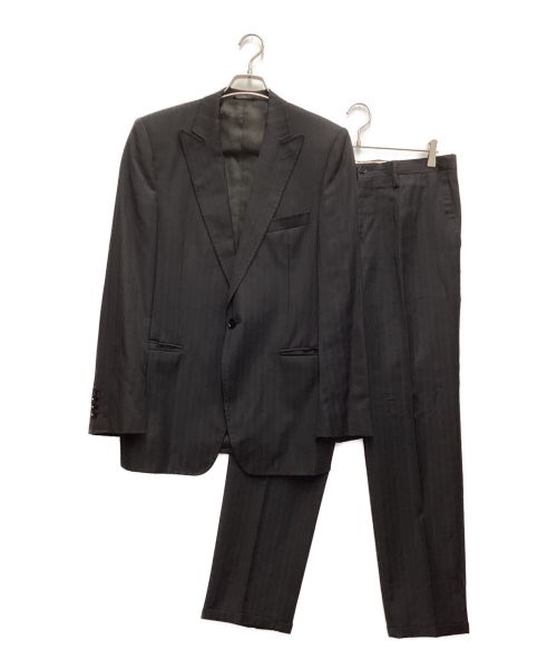 DOLCE & GABBANA（ドルチェ＆ガッバーナ）DOLCE & GABBANA (ドルチェ＆ガッバーナ) 1Bセットアップスーツ ブラック サイズ:50の古着・服飾アイテム