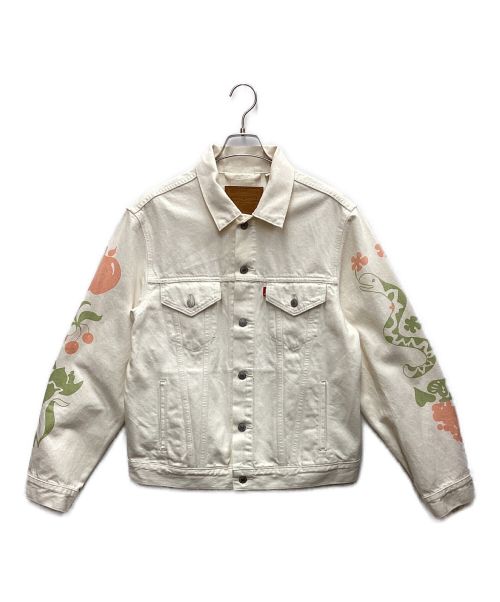 LEVI'S（リーバイス）LEVI'S (リーバイス) デニムジャケット ホワイト サイズ:Mの古着・服飾アイテム