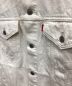 LEVI'S (リーバイス) デニムジャケット ホワイト サイズ:M：7800円