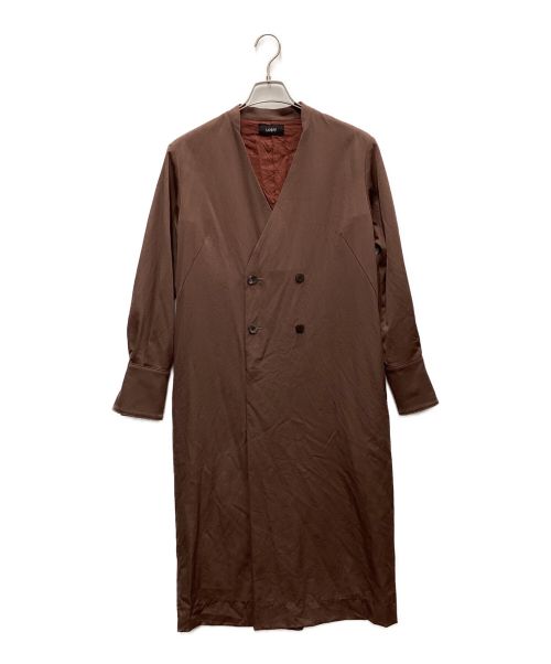 LOEFF（ロエフ）LOEFF (ロエフ) ギャバダブルブレストドレス モカ サイズ:1の古着・服飾アイテム
