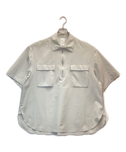 Name.（ネーム）Name. (ネーム) ハーフジップシャツ ライトグレー サイズ:1 未使用品の古着・服飾アイテム