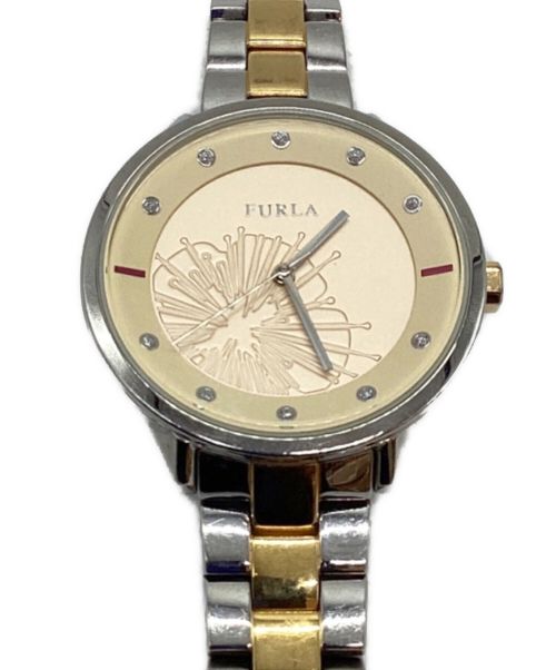 FURLA（フルラ）FURLA (フルラ) 腕時計 ベージュの古着・服飾アイテム
