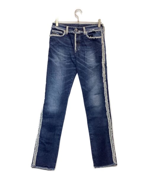 DIESEL（ディーゼル）DIESEL (ディーゼル) デニムパンツ ブルー サイズ:71cm (W28)の古着・服飾アイテム