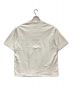 BALENCIAGA (バレンシアガ) カレッジロゴオーバーサイズTシャツ ホワイト×ブルー サイズ:S：17000円