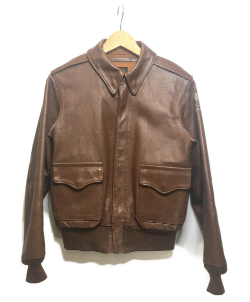 中古 古着通販 Buzz Ricksons バズリクソンズ A 2レザージャケット ブラウン サイズ 34 ホースハイド ブランド 古着通販 トレファク公式 Trefac Fashion