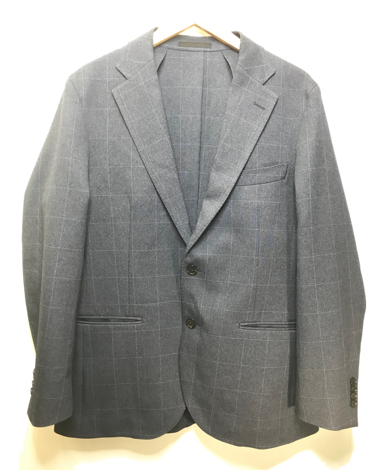 中古 古着通販 Mackintosh Philosophy マッキントッシュフィロソフィー 2bスーツ ネイビー サイズ 38 スラックス42 ブランド 古着通販 トレファク公式 Trefac Fashion