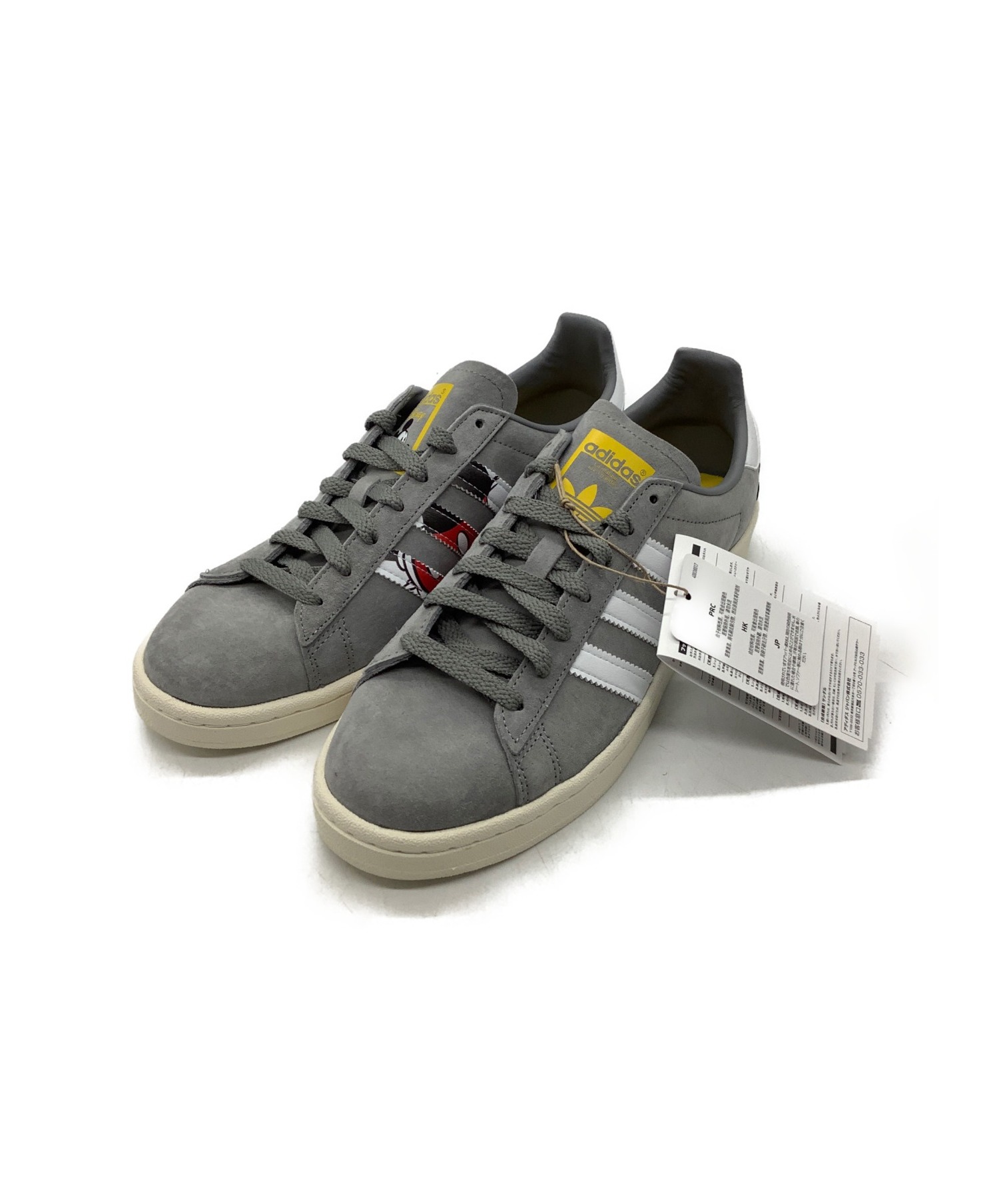 中古 古着通販 Adidas アディダス スニーカー グレー サイズ 25 5 未使用品 Campus Gw2261 ブランド 古着通販 トレファク公式 Trefac Fashion