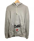 PLAY COMME des GARCONS（）の古着「パーカー」｜グレー