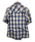 LEVI'S (リーバイス) 70’sチェックウエスタンシャツ ブルー サイズ:M：4800円