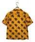 FR2 (エフアールツー) 総柄オープンカラーシャツ オレンジ サイズ:M：3980円
