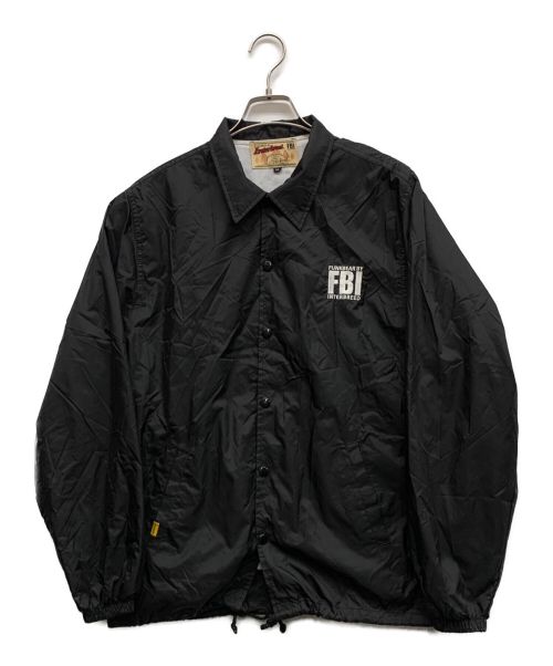INTERBREED（インターブリード）INTERBREED (インターブリード) コーチジャケット ブラック サイズ:Mの古着・服飾アイテム