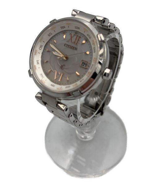 CITIZEN（シチズン）CITIZEN (シチズン) エコドライブ電波腕時計 ホワイトの古着・服飾アイテム