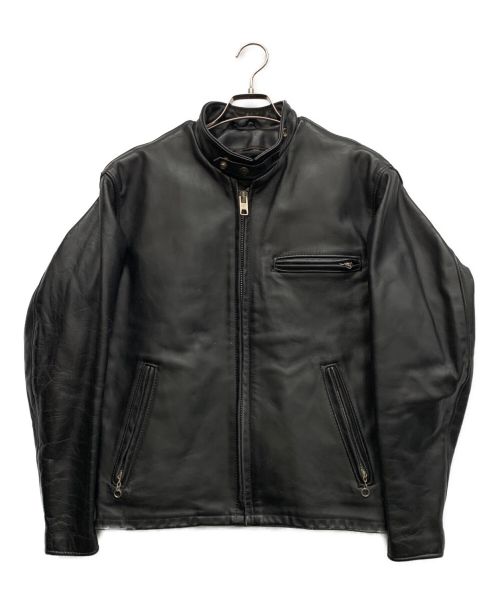 shott（ショット）shott (ショット) シングルライダースジャケット ブラック サイズ:40の古着・服飾アイテム