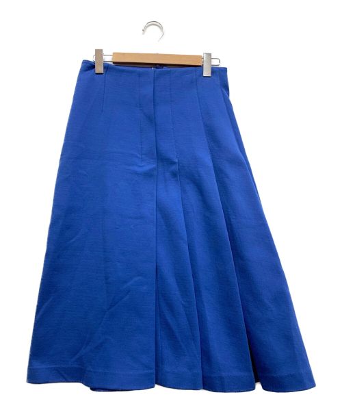 MARNI（マルニ）MARNI (マルニ) ブラックテクノコットンプリーツスカート ブルー サイズ:38の古着・服飾アイテム