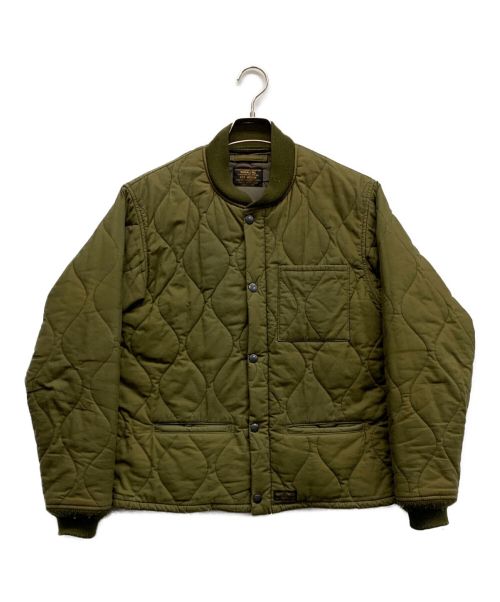 RADIALL（ラディアル）RADIALL (ラディアル) キルティングジャケット グリーン サイズ:Mの古着・服飾アイテム