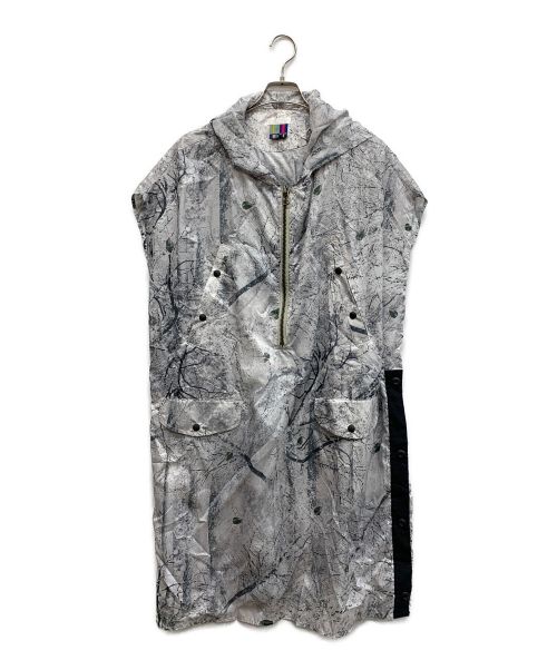 FACETASM（ファセッタズム）FACETASM (ファセッタズム) ノースリーブフーデッドコート グレー サイズ:FREEの古着・服飾アイテム