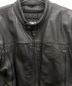 HARLEY-DAVIDSON (ハーレーダビッドソン) レザージャケット ブラック サイズ:M：14800円
