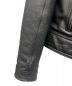 中古・古着 HARLEY-DAVIDSON (ハーレーダビッドソン) レザージャケット ブラック サイズ:M：14800円