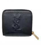 Yves Saint Laurent（イヴサンローラン）の古着「2つ折り財布」｜ブラック