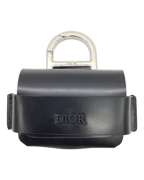 Dior（ディオール）Dior (ディオール) AirPods用ケース ブラックの古着・服飾アイテム