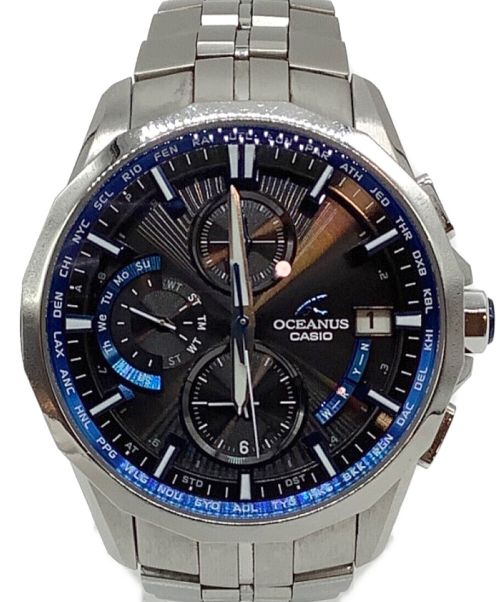 CASIO（カシオ）CASIO (カシオ) CASIO OCEANUS 腕時計 ブルーの古着・服飾アイテム