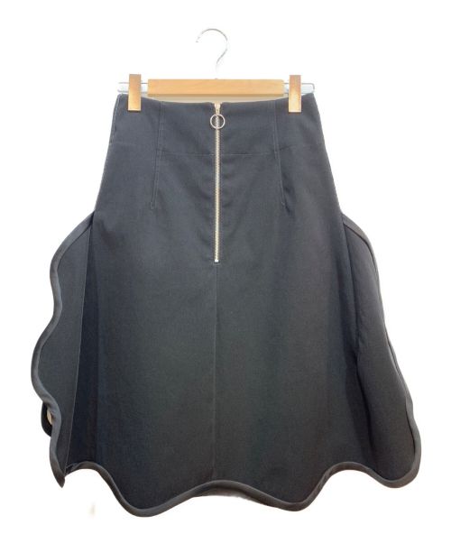 TOGA ARCHIVES（トーガアーカイブス）TOGA ARCHIVES (トーガアーカイブス) アセテートヘビーツイルスカート ブラック サイズ:36 未使用品の古着・服飾アイテム