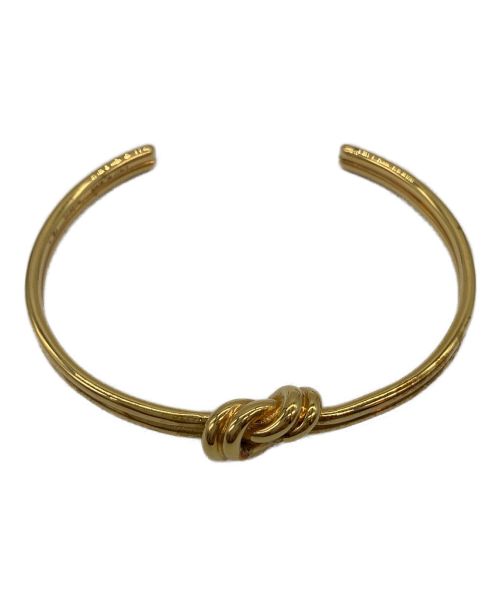 CELINE（セリーヌ）CELINE (セリーヌ) Double Bracelet ゴールドの古着・服飾アイテム
