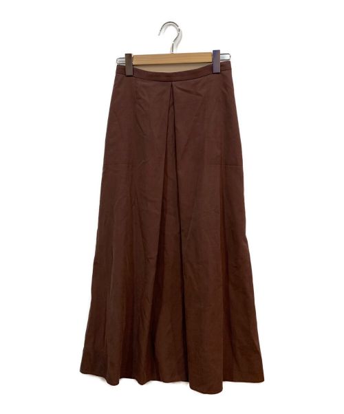 Snidel（スナイデル）Snidel (スナイデル) SnidelボックスタックスカートSWFS202096 ブラウン サイズ:1の古着・服飾アイテム