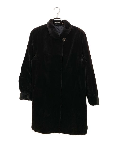 SAGA MINK（サガミンク）SAGA MINK (サガミンク) ファーコート ブラウン サイズ:Fの古着・服飾アイテム
