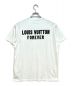 LOUIS VUITTON (ルイ ヴィトン) ロゴプリントポケットTシャツ ホワイト サイズ:S(170/90)：39800円